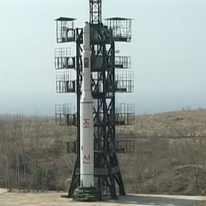A 2009 image released by Korean Central News Agency of a medium-range Musudan missile. Associated Press A 2009 image released by Korean Central News Agency of a medium-range Musudan missile. Associated Press