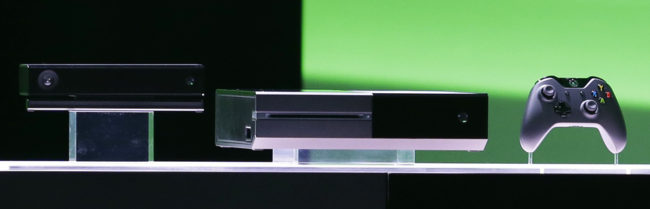 The new Xbox One entertainment and gaming system was unveiled Tuesday by Microsoft. The console includes live TV and advanced voice commands. Ted S. Warren/AP The new Xbox One entertainment and gaming system was unveiled Tuesday by Microsoft. The console includes live TV and advanced voice commands. Ted S. Warren/AP