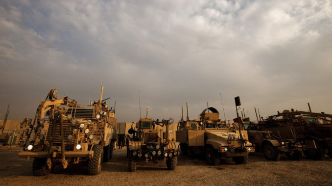Mine-resistant, ambush-protected vehicles — MRAPs — like these are some of the more than $7 billion in equipment the U.S. Army is dismantling and selling as scrap in Afghanistan. Mine-resistant, ambush-protected vehicles — MRAPs — like these are some of the more than $7 billion in equipment the U.S. Army is dismantling and selling as scrap in Afghanistan.