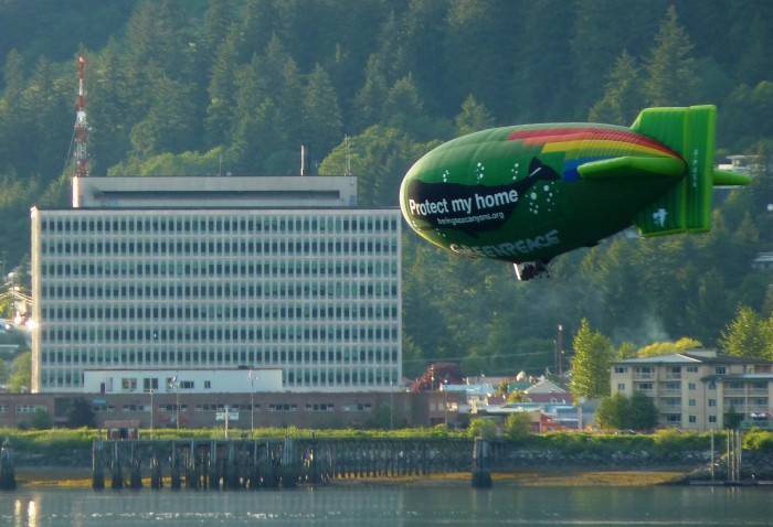 6-8-13 Blimp over Juneau
