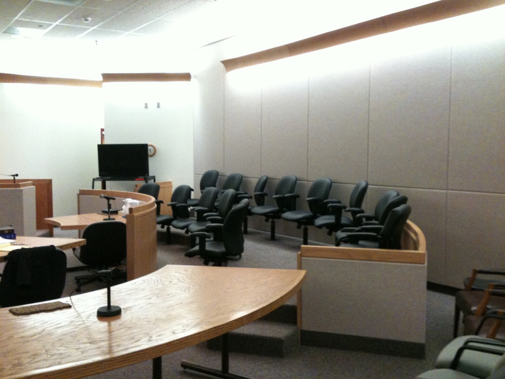 Jury box