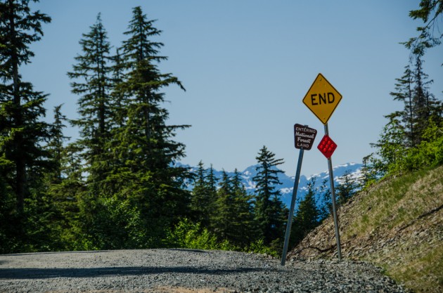 End of road