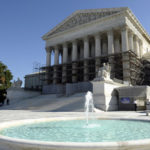 The Supreme Court is expected to take up the case on the greenhouse gas permits for large polluters early next year. Susan Walsh/AP The Supreme Court is expected to take up the case on the greenhouse gas permits for large polluters early next year. Susan Walsh/AP
