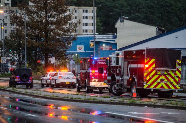HB_10-1-Egan-incident-28 Juneau police responded to a report of a death along Egan Drive shortly after 7 this morning.