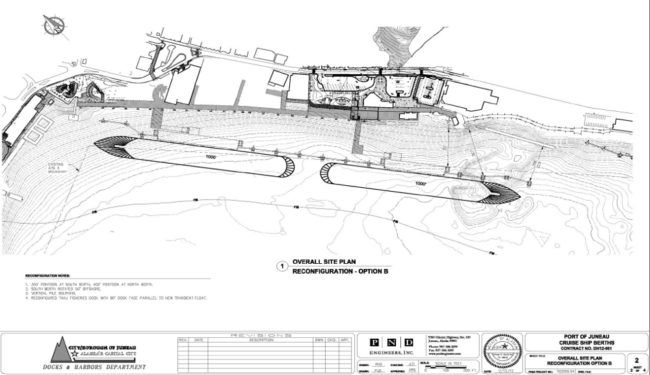 Juneau cruise ship dock project drawing Juneau cruise ship dock project drawing