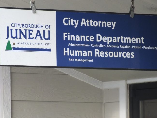 Municipal Way Building sign