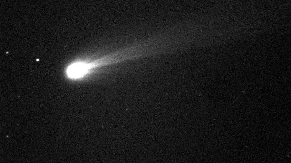 Comet ISON in an image taken on Nov. 19 by a telescope at the Marshall Space Flight Center in New Mexico. NASA Comet ISON in an image taken on Nov. 19 by a telescope at the Marshall Space Flight Center in New Mexico. NASA