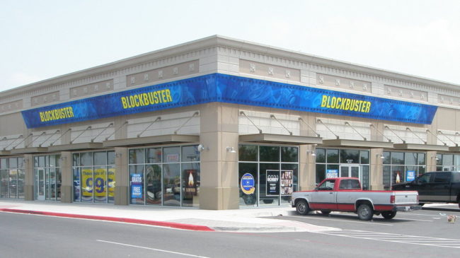 This Blockbuster store in Mission, Texas, is franchised by Border Entertainment. The company has 26 stores across Texas and Alaska that will live on after the last 300 or so company-owned stores are closed by early January 2014. Courtesy of Alan Payne This Blockbuster store in Mission, Texas, is franchised by Border Entertainment. The company has 26 stores across Texas and Alaska that will live on after the last 300 or so company-owned stores are closed by early January 2014. Courtesy of Alan Payne
