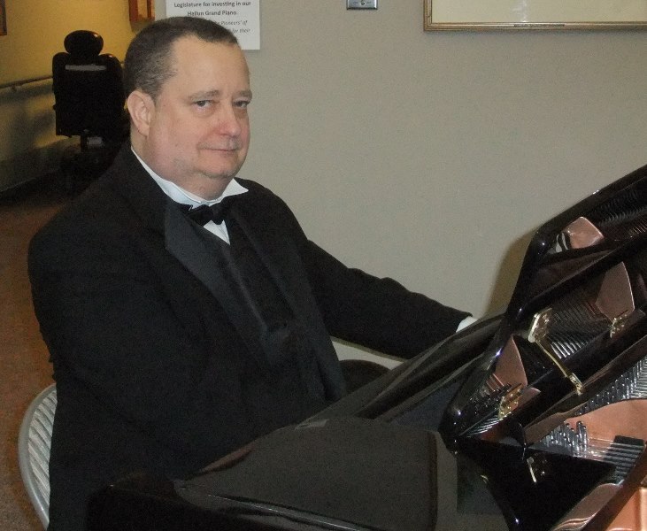 TJ Duffy at piano