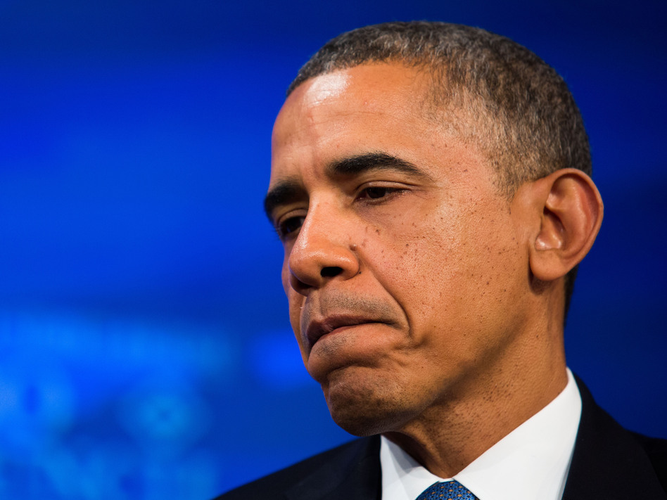 President Obama: He's been called out on one of his highest-profile promises. Drew Angerer/pool/Getty Images President Obama: He's been called out on one of his highest-profile promises. Drew Angerer/pool/Getty Images