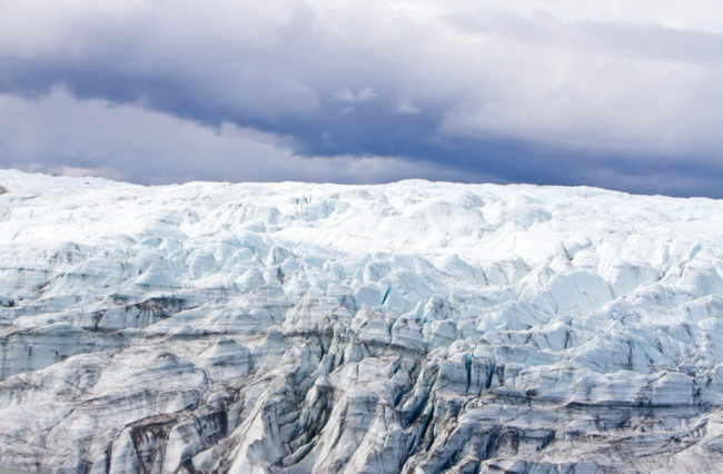 A new study suggests the Greenland Ice Sheet did not fully melt during previous periods of global warming â and that it preserved a tundra beneath it. Joshua Brown/ University of Vermont