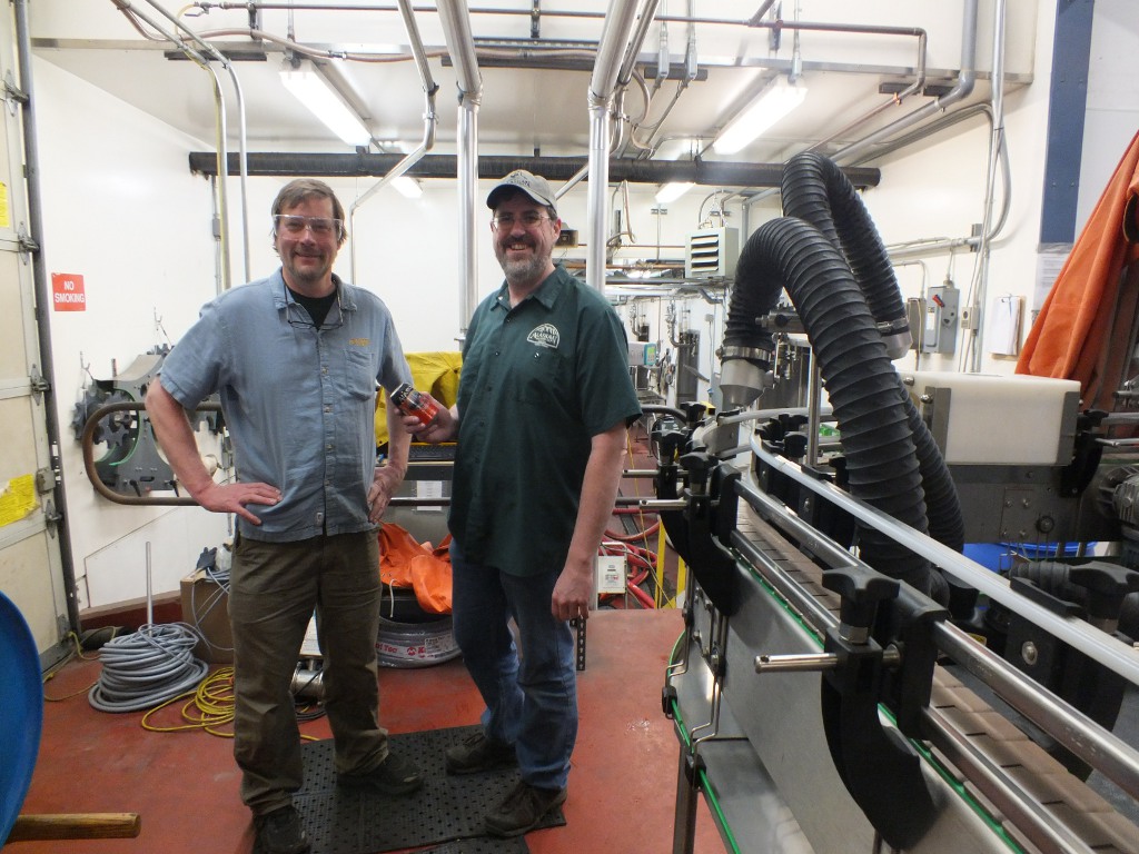 Curtis Holmes Geoff Larson Alaskan Brewing Co