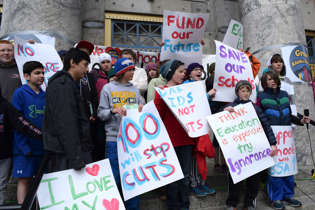 Education vote today, parent group rallies for more school funding