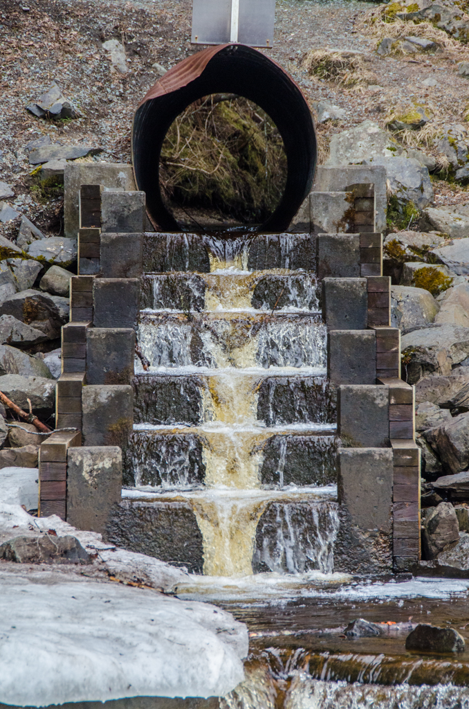 The fish passage up Picnic Creek will be updated as part of the plan. (Photo by Heather Bryant/KTOO)