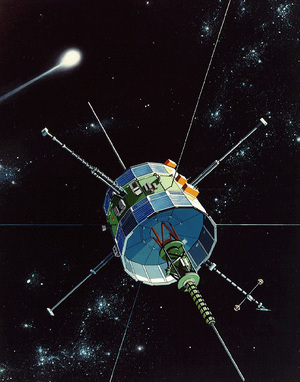 Whatever name it sailed under — International Sun-Earth Explorer 3, and International Cometary Explorer, among others —- this spacecraft has scored a number of firsts over the years, including the first comet flyby. NASA Goddard Spaceflight Center