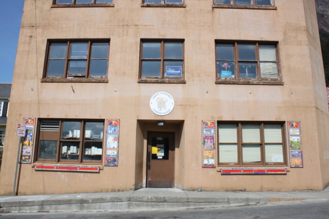 The Juneau Community Charter School wants to use part of the additional funding to improve its building. The school leases one and a half floors of commercial space downtown. (Photo by Lisa Phu/KTOO)