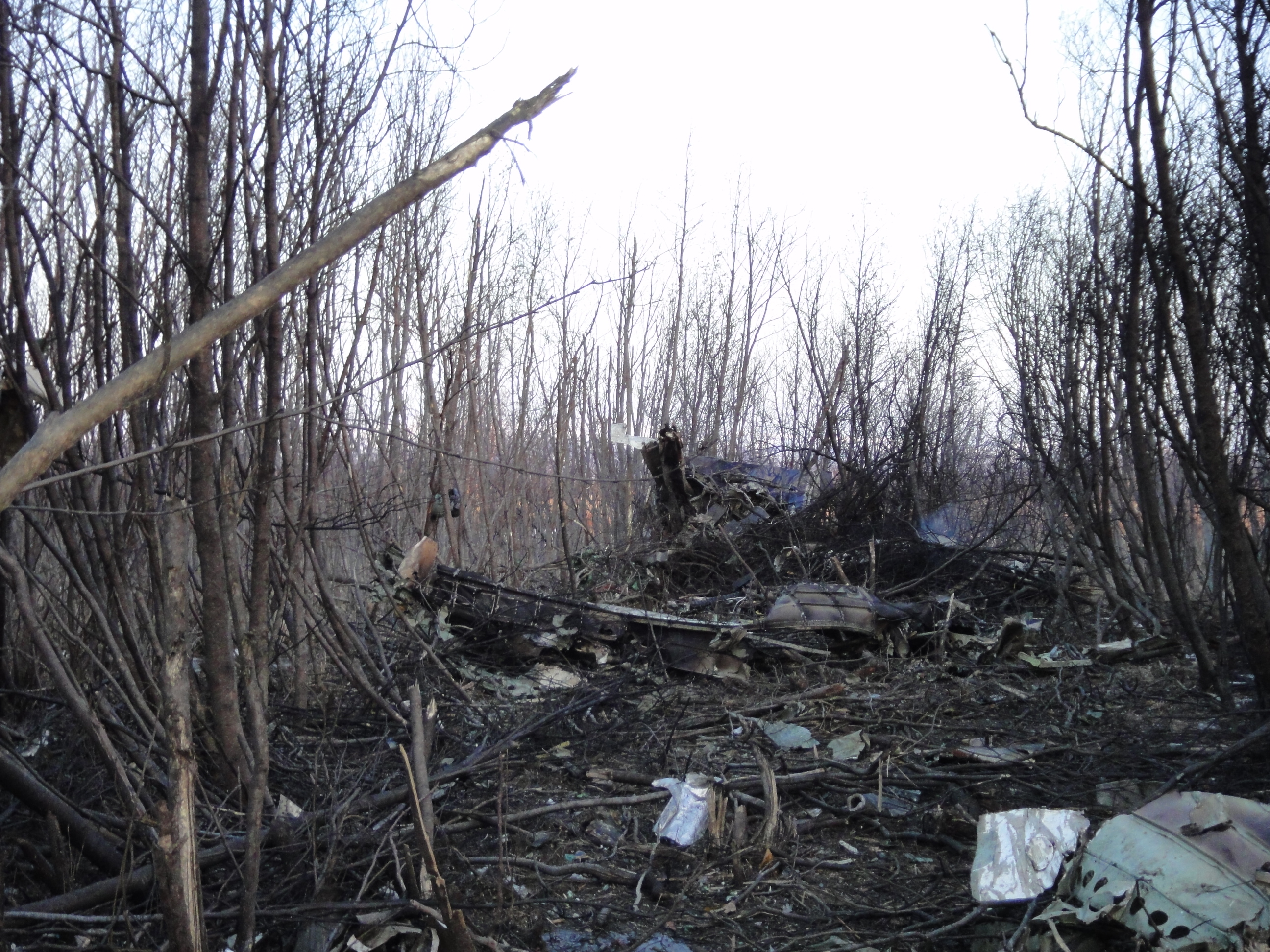 Wreckage of the Cessna 208 that killed two pilots in April. (Photo courtesy of the Alaska State Troopers)