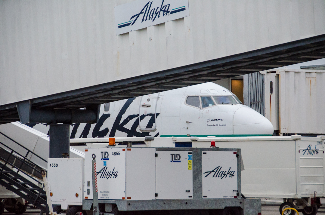Alaska Airlines jet (Photo by Heather Bryant/KTOO)