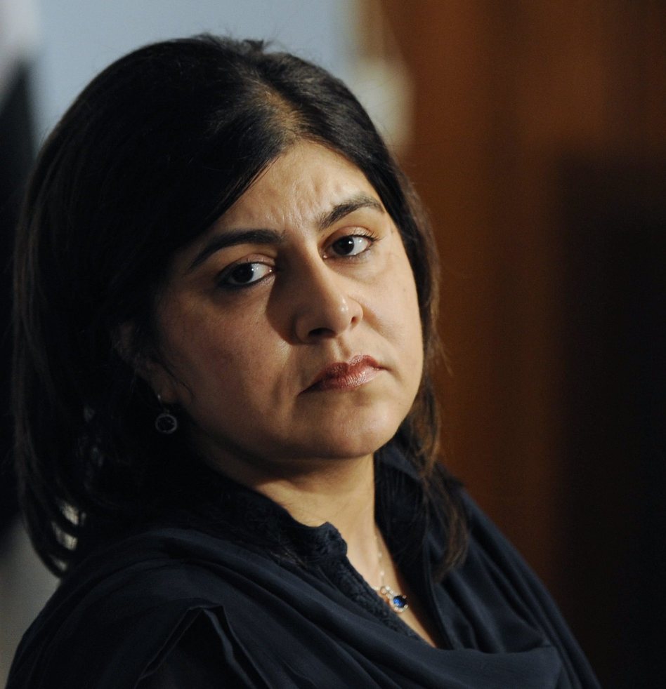 Sayeeda Hussain Warsi, British Senior Minister of State at the Foreign and Commonwealth Office, in 2013. T. Mughal /EPA /LANDOV