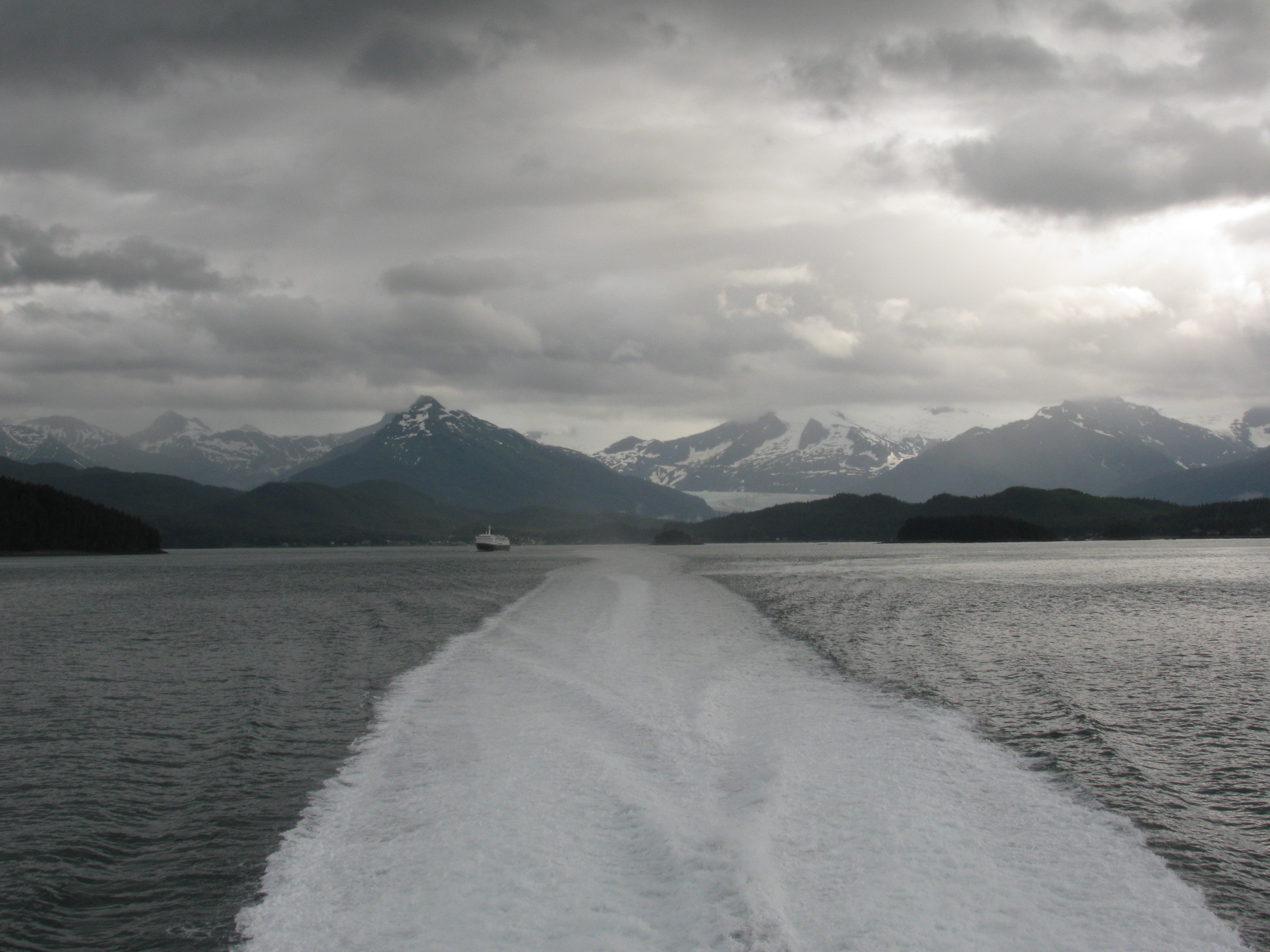 Officials are supporting the idea of a ferry that could connect to the southern end of Mitkof Island south of Petersburg. (Photo courtesy of KFSK)