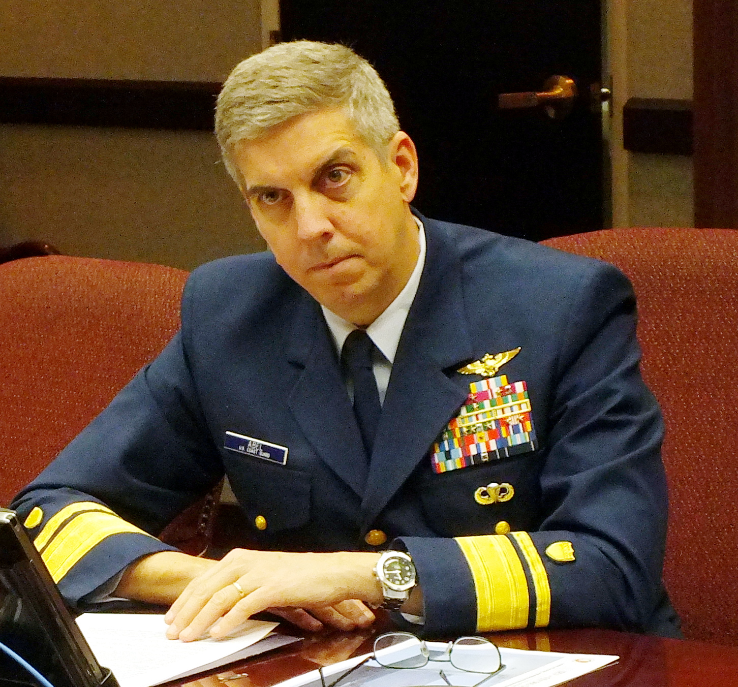 Rear Admiral Daniel Abel