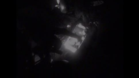 A Coast Guard MH-60 Jayhawk helicopter crew hoists a couple near Sitka, Alaska, Dec. 27, 2014. The passengers were taken to emergency medical personnel in Sitka. U.S. Coast Guard video provided by Air Station Sitka.