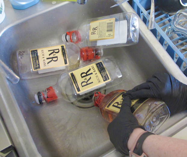 A moving target WAANT pursues bootleg liquor