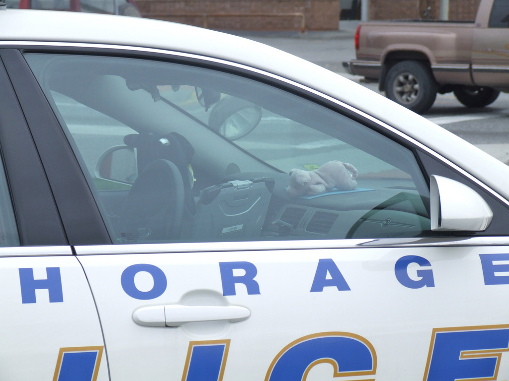Anchorage police car