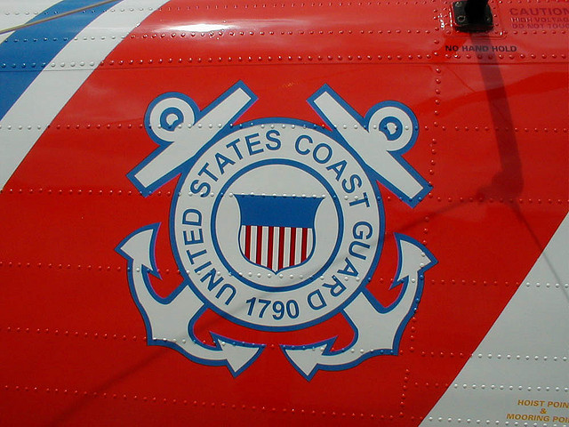 Coast Guard insignia (Creative Commons photo by Charles Tilford)