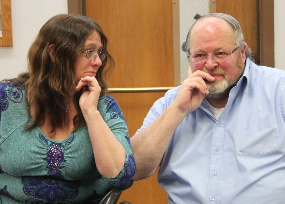 Debbie White and Merrill Sanford