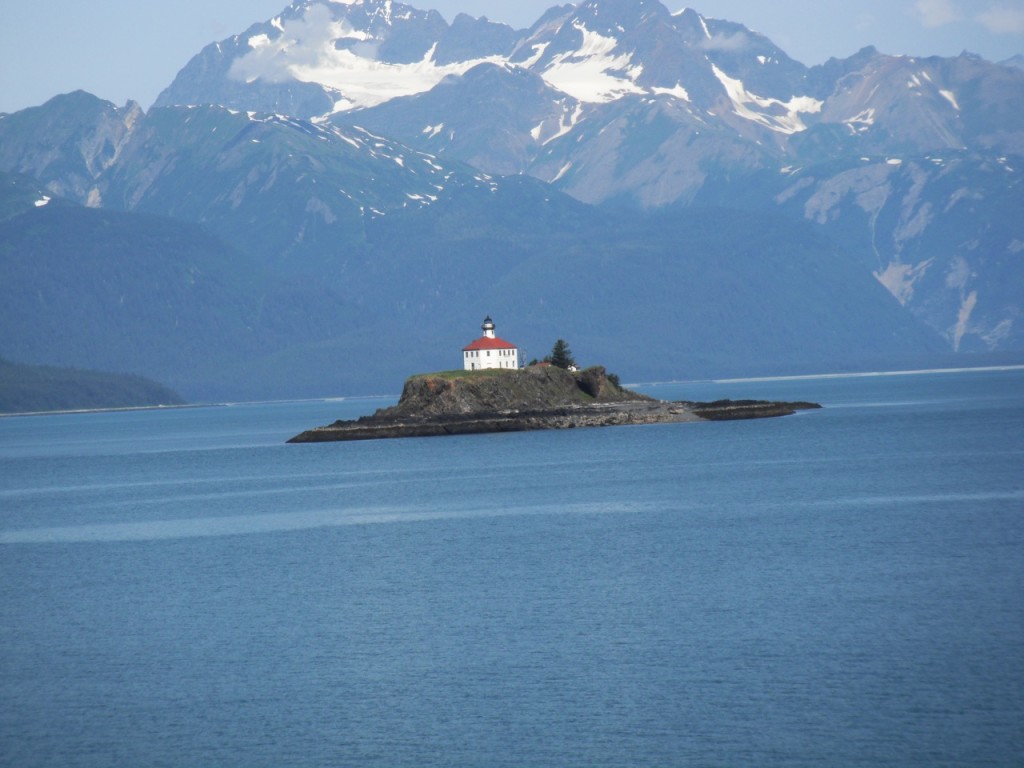 Eldred Rock, looking east. (Photo courtesy of Pam Randles)