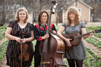 From left to right, The Carper Family is Beth Chrisman, Melissa Carper and Jenn Miori. (Photo by George Brainard, courtesy of The Carper Family)