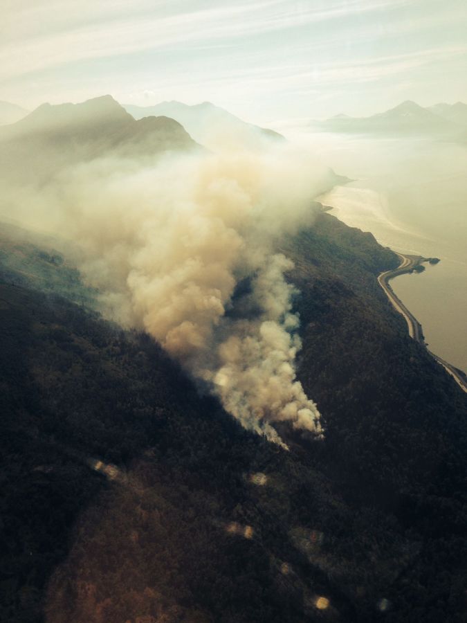 Update: Firefighters respond to wildfire off of Seward Highway