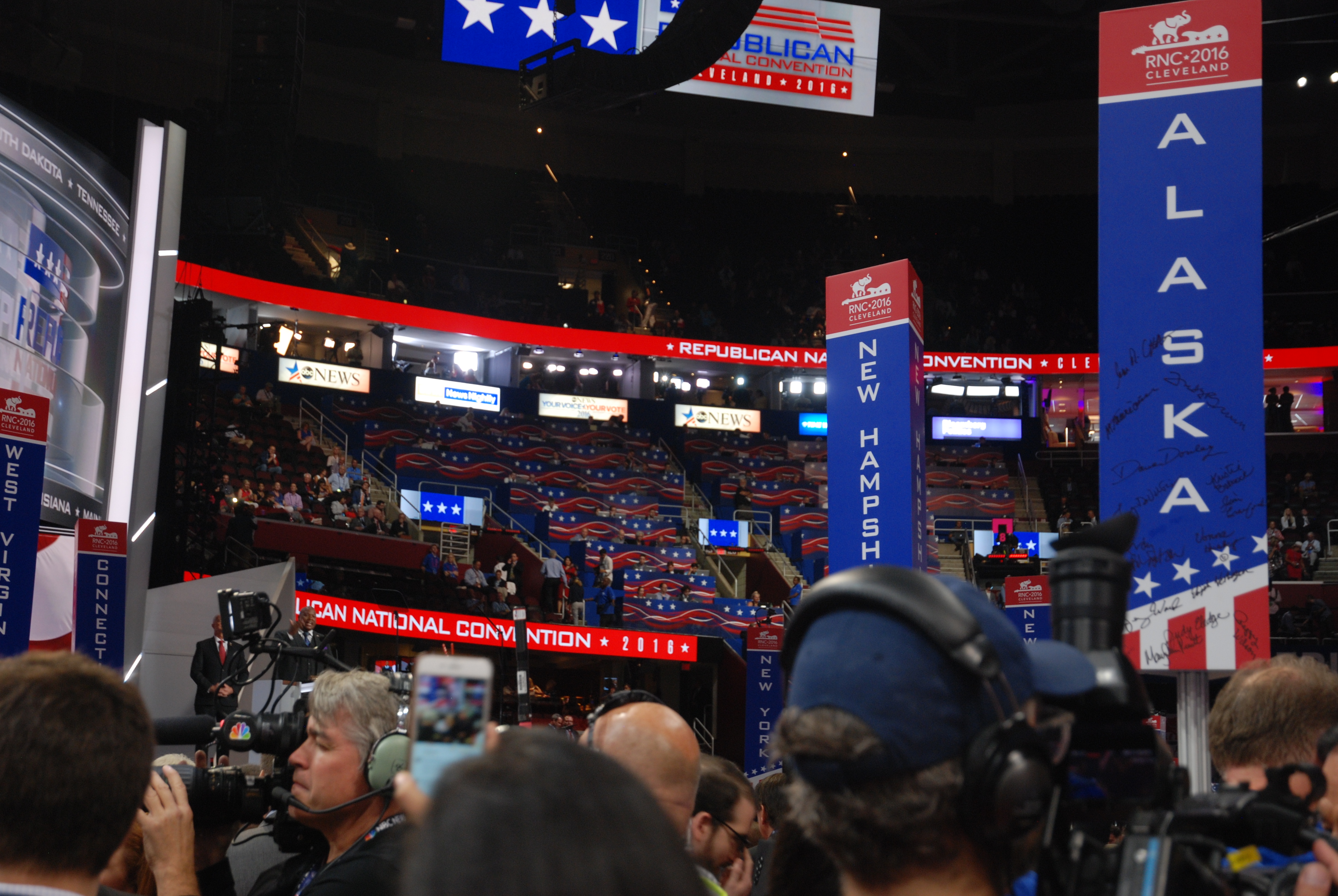GOP in Cleveland: Alaskans shout their say in floor chaos