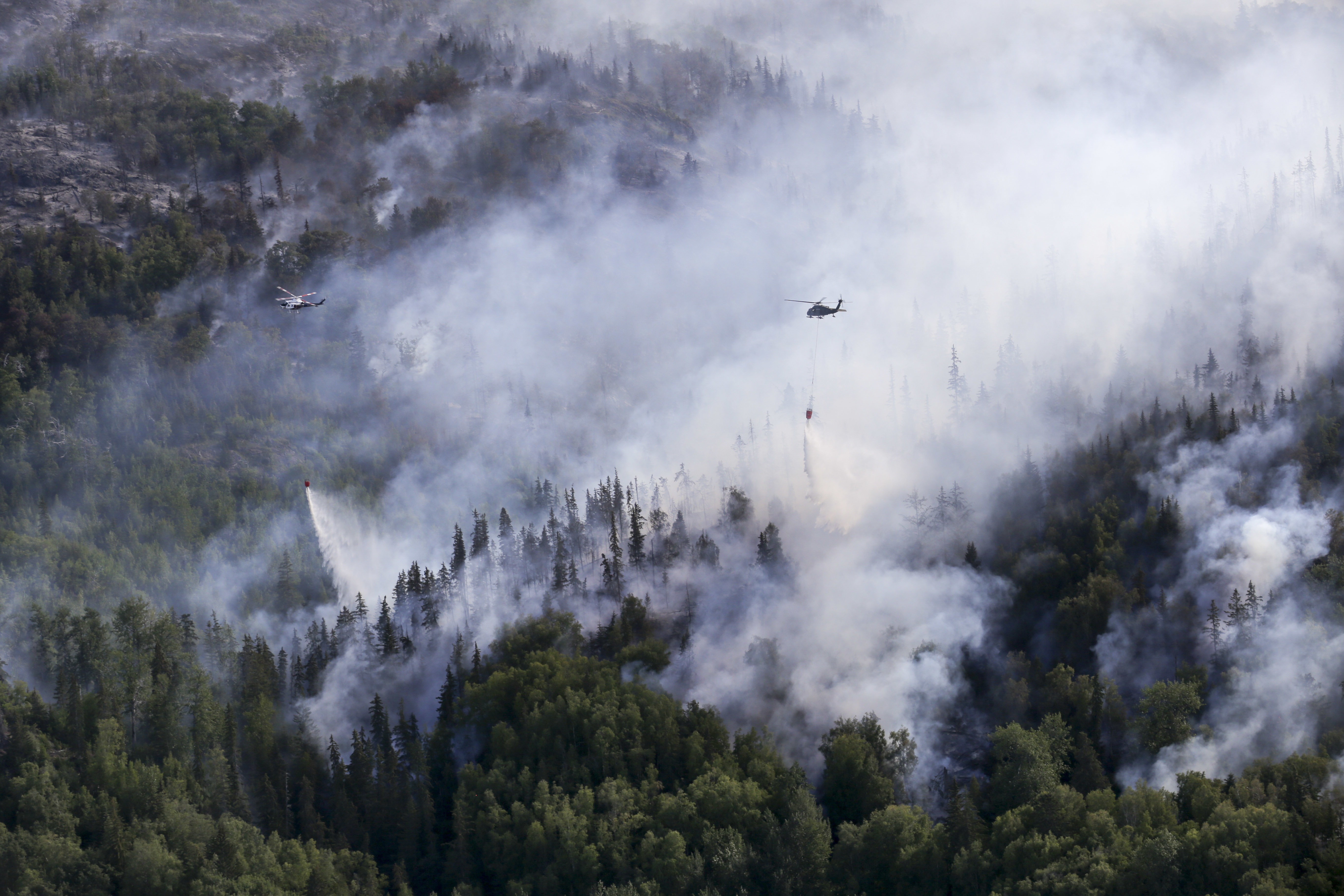 McHugh fire now estimated at 842 acres