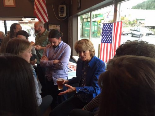 Murkowski discusses Trump, Tongass during Sitka stop