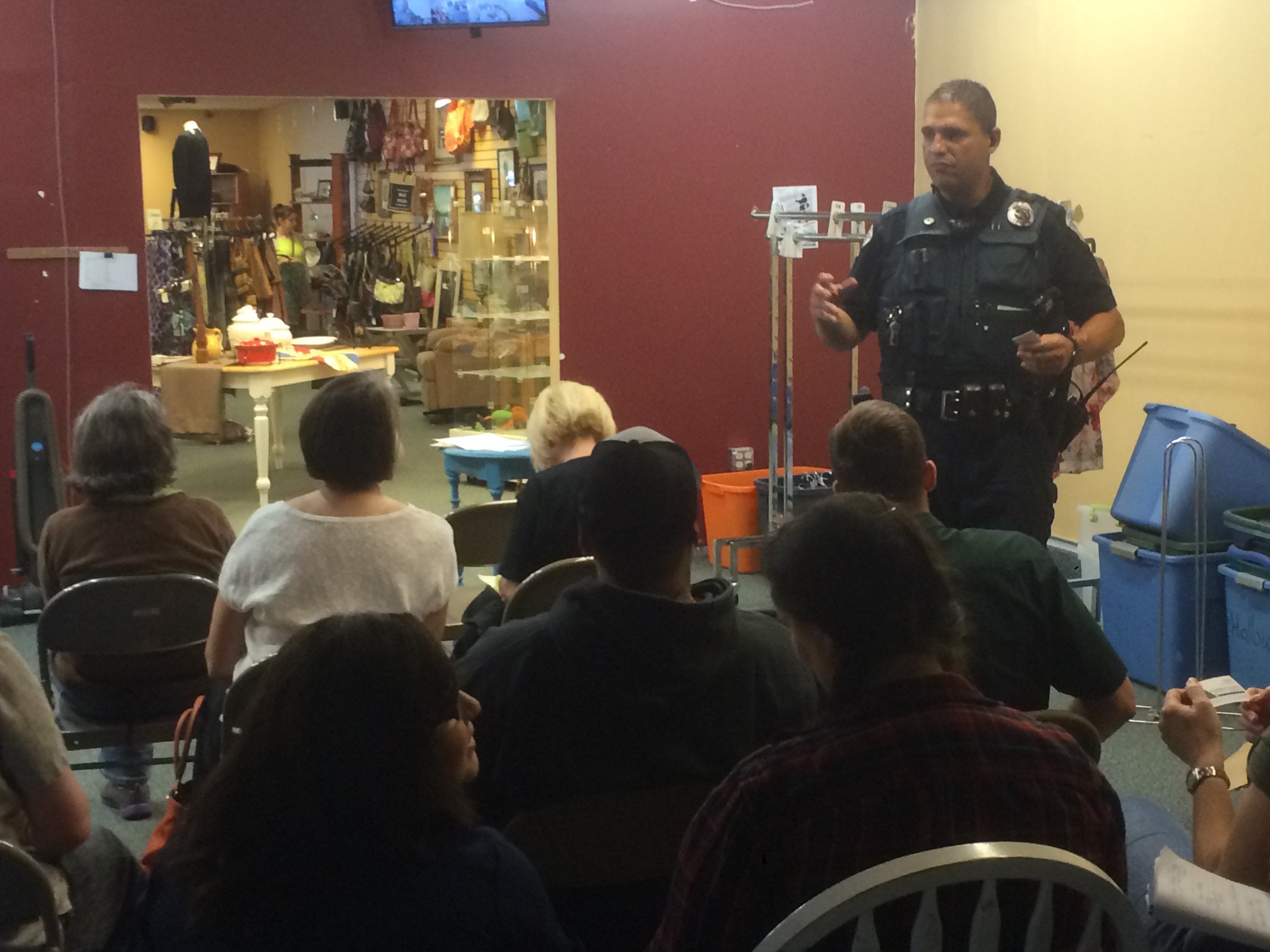 Juneau police give retailers tips on stopping shoplifters