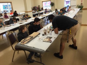 Formline allows children to express themselves with traditional artform