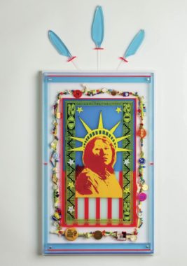 "Counting on Liberty" by Rebecca Lyon. (Courtesy of Bunnell Street Arts Center)