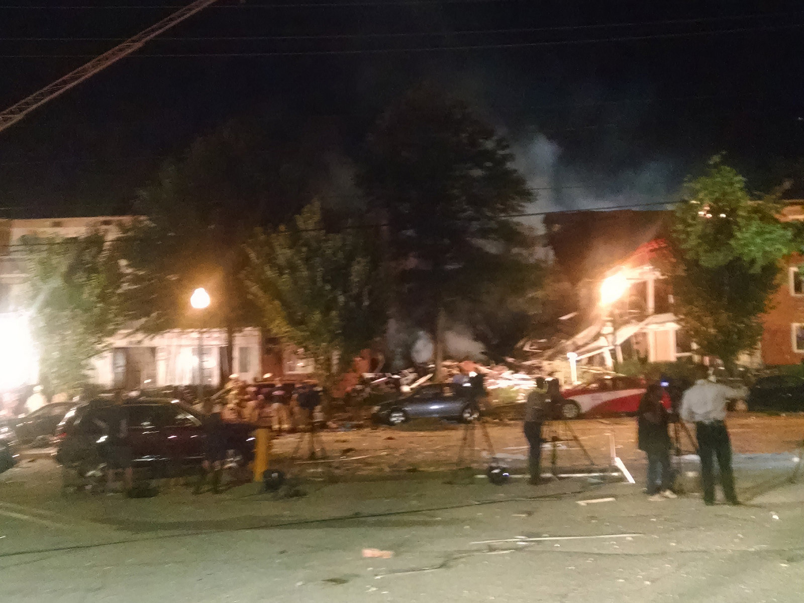 Massive blast at Maryland apartment complex injures dozens of people