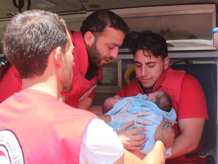 Syrian Conjoined Twins Evacuated From Embattled Rebel Stronghold