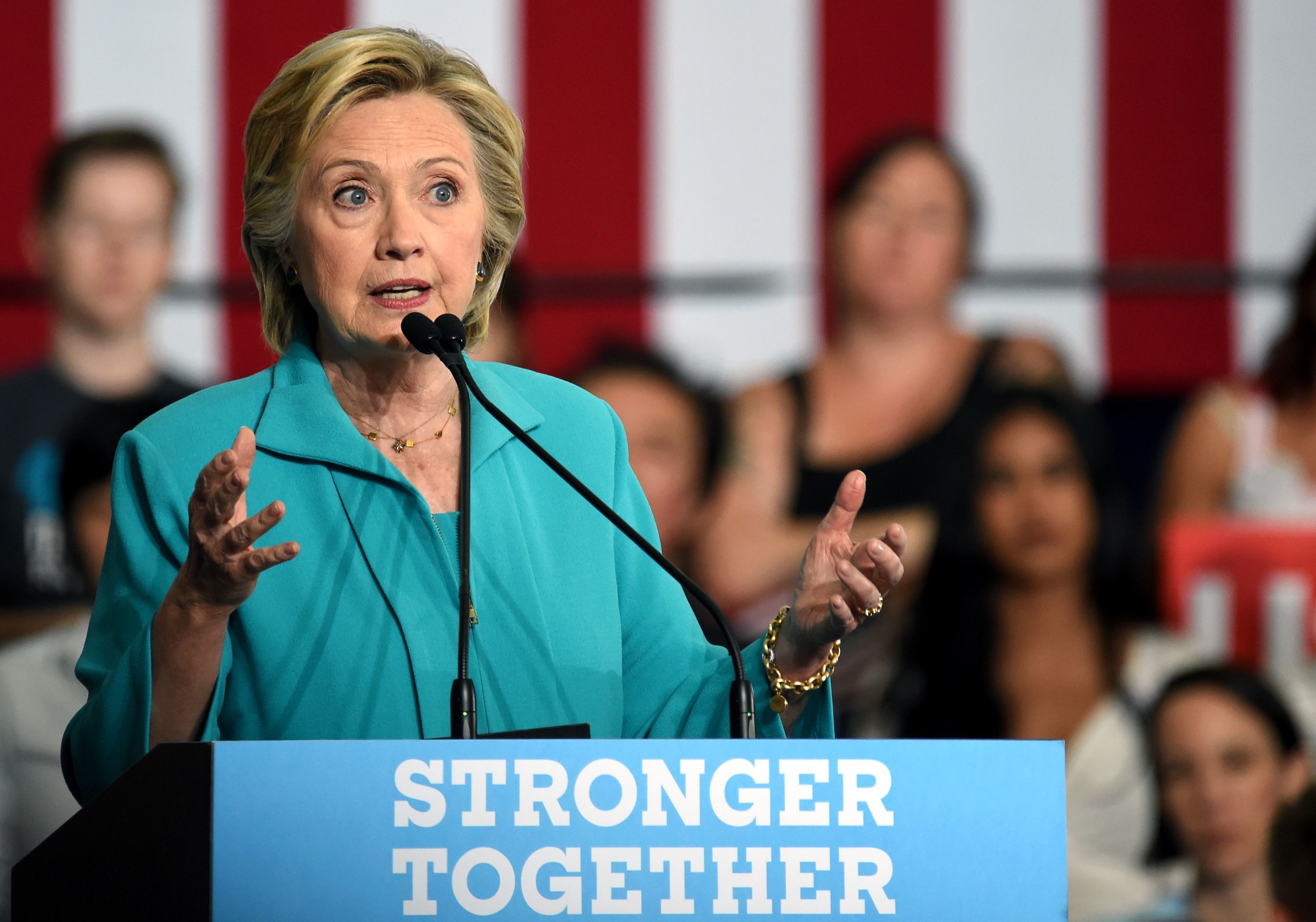 Clinton: Trump is ‘taking hate groups mainstream’