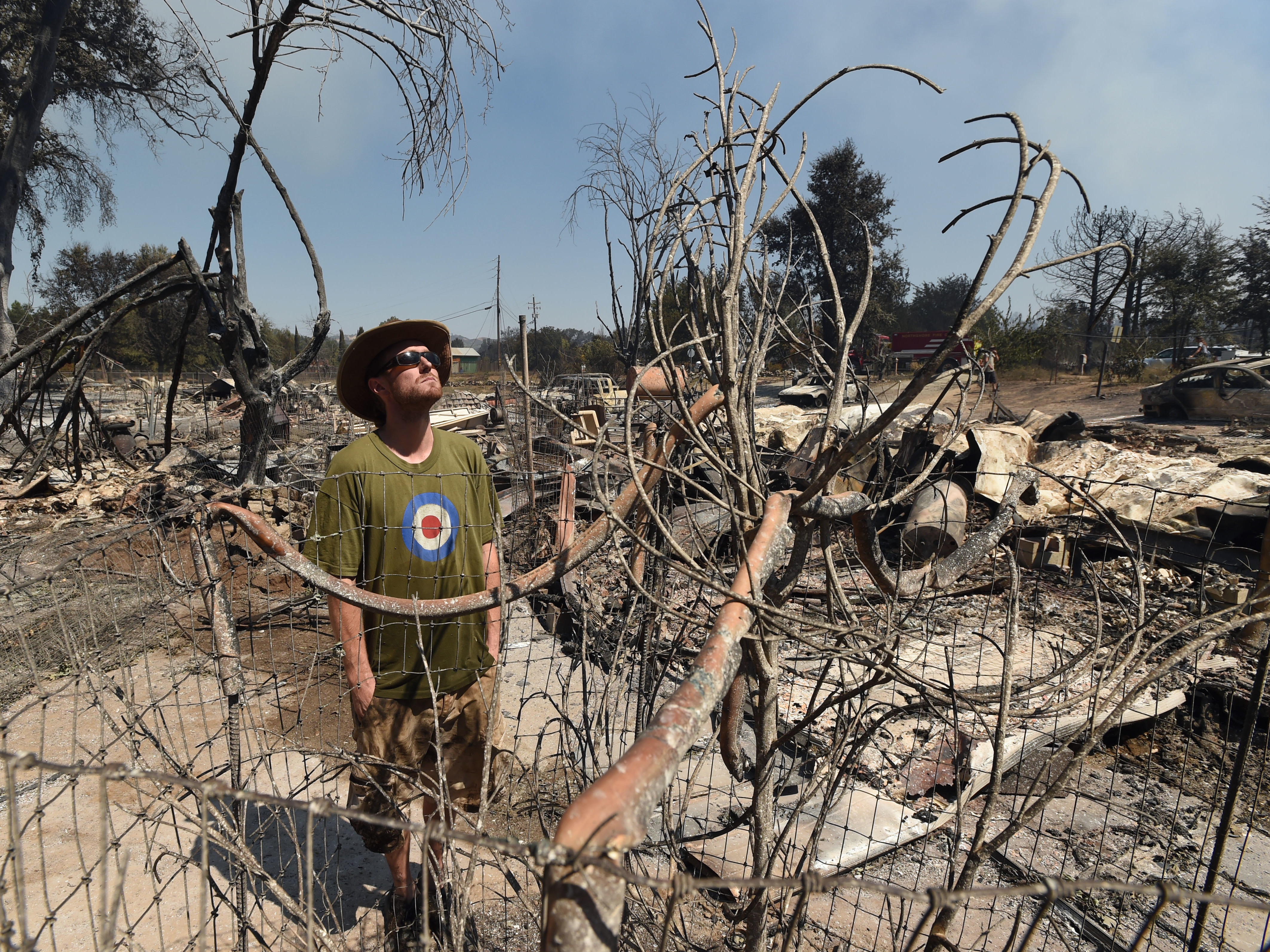 Man arrested on suspicion of setting Northern California wildfires