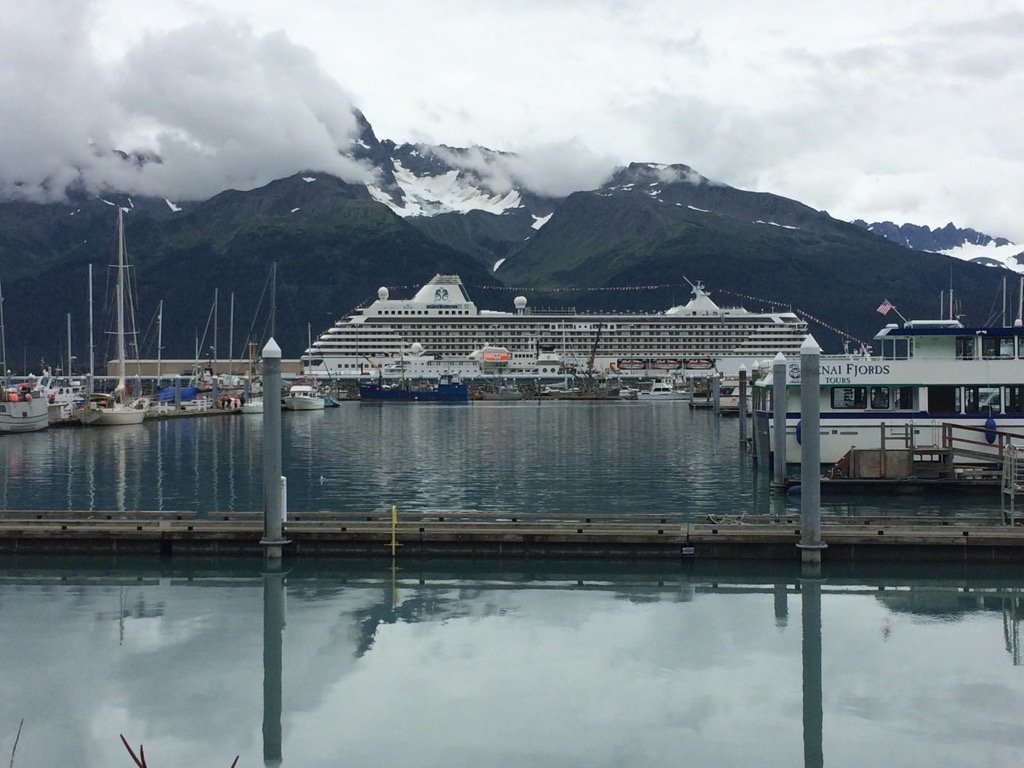 On the scene with the Crystal Serenity