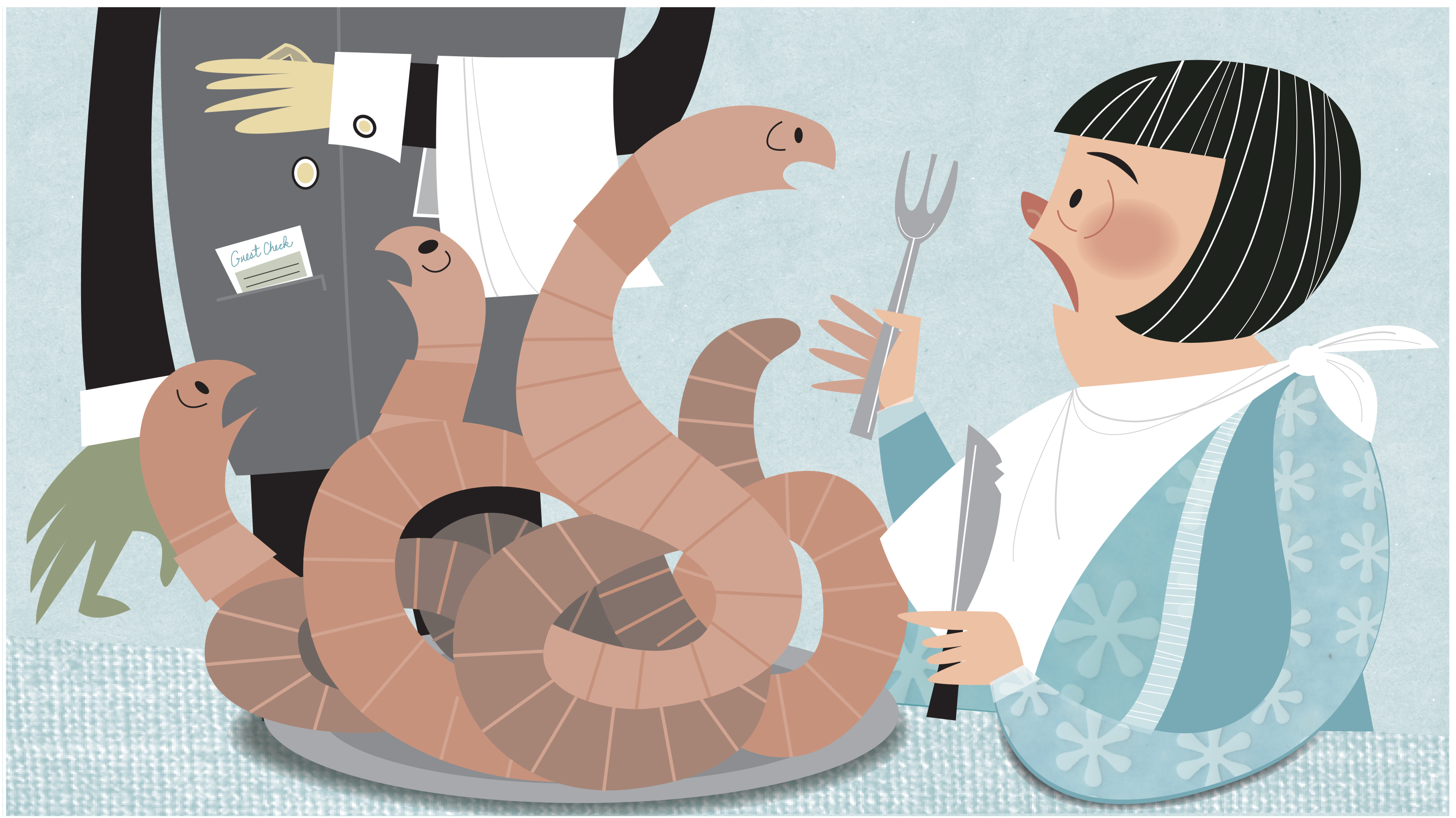 Should we make room for worms on our dinner plate?