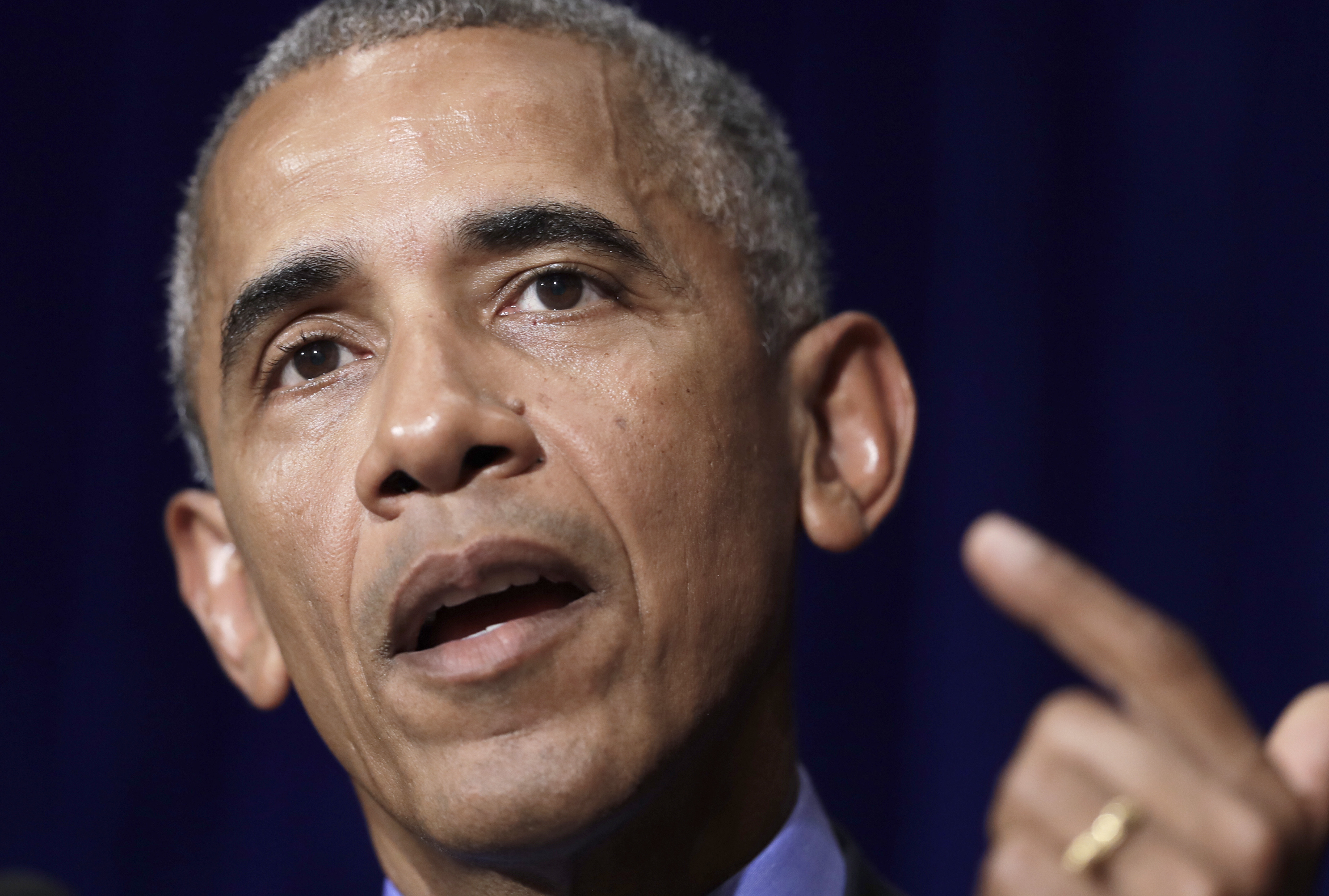 Obama chides that Donald Trump shouldn’t be graded ‘on a curve’