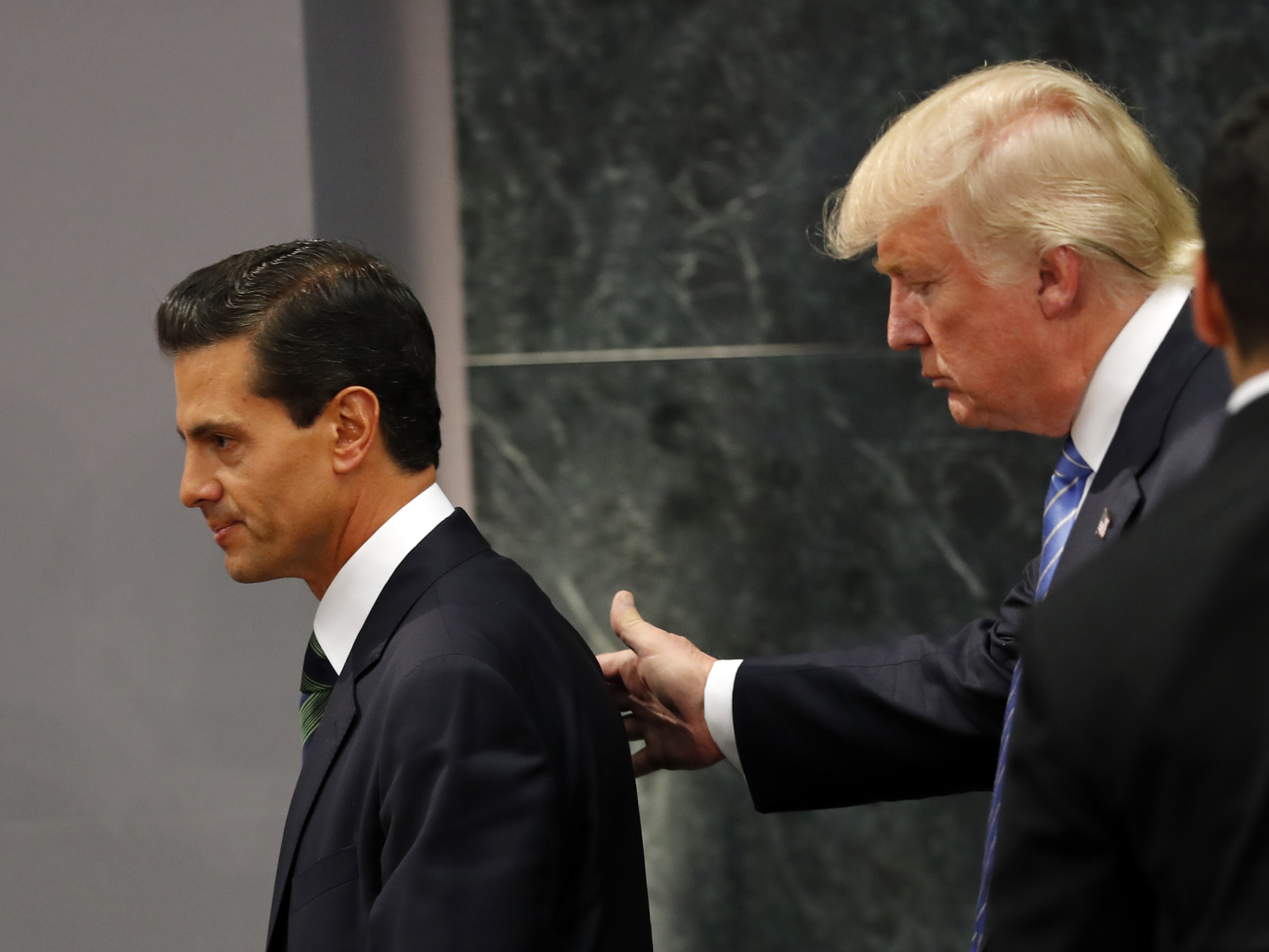 Trump makes nice in Mexico, talks tougher than ever just hours later in Phoenix