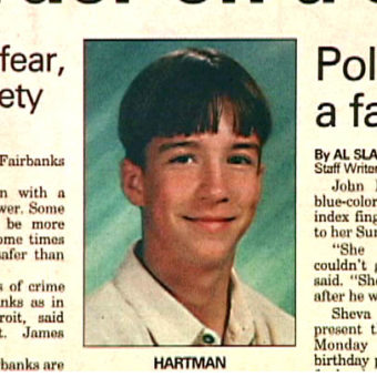 John Hartman’s obituary photo (Photo of the Fairbanks Newsminer)
