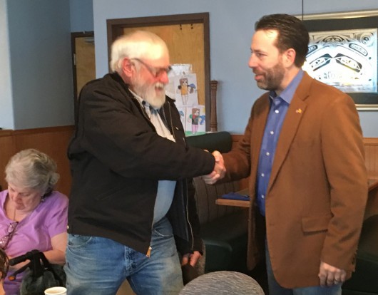 Miller brings Libertarian campaign for U.S. Senate to Ketchikan
