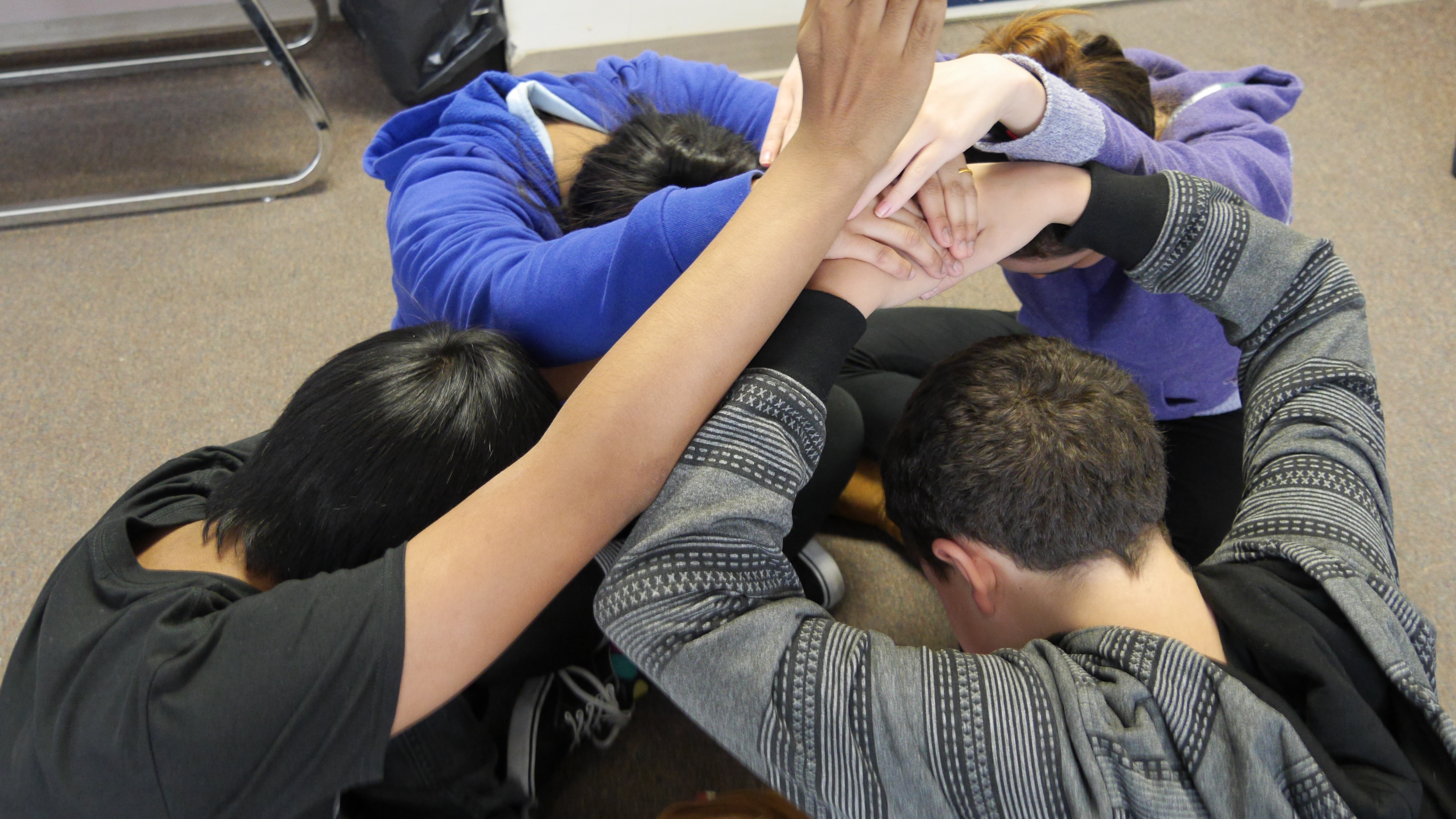 ‘Artful Teaching’ in Juneau schools couples art — including this awkward pose — and curriculum